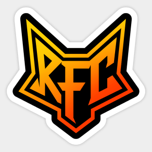 Rich Fox Club Logo Only T-Shirt Sticker
